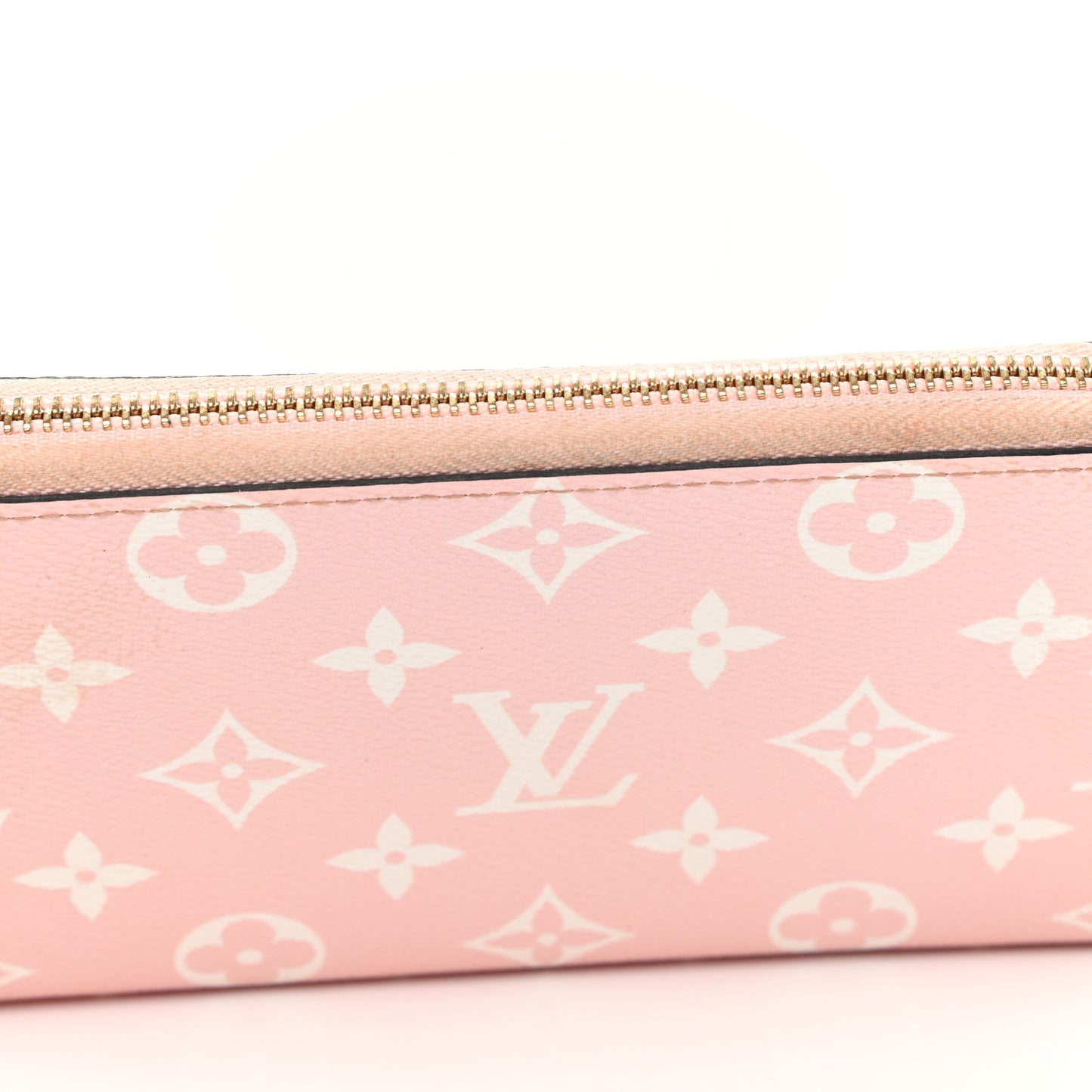 Monogram Giant Zippy Wallet Rouge Rose