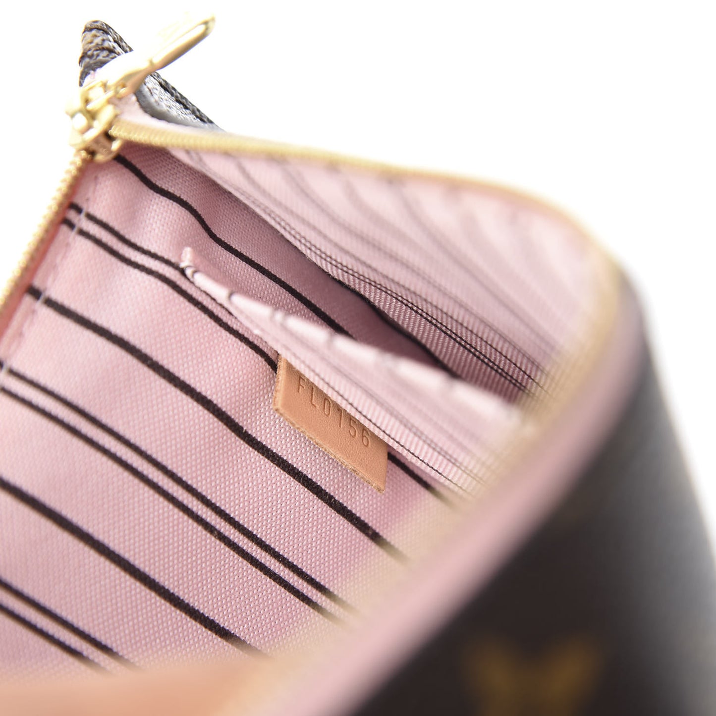 Monogram Neverfull MM GM Pochette Rose Ballerine