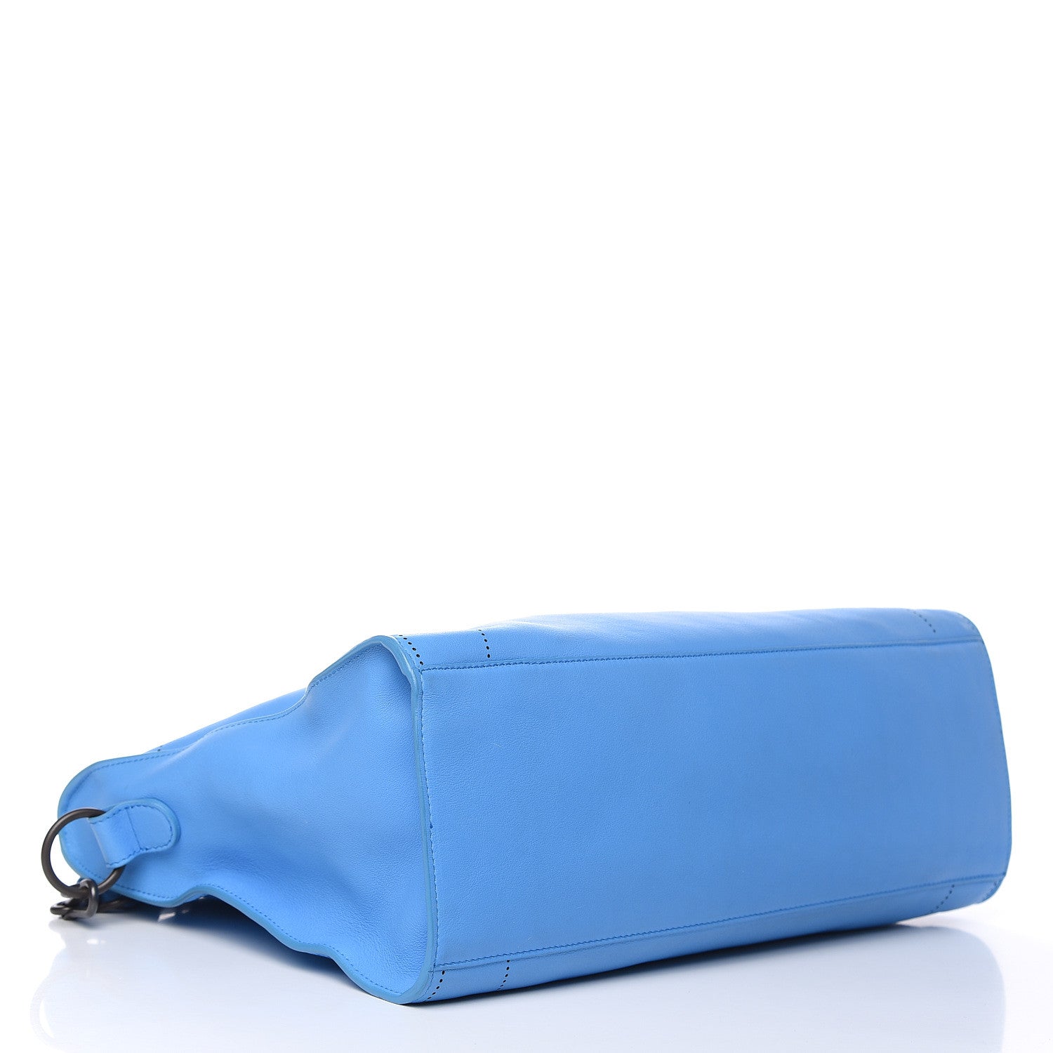 Balenciaga Veau Soyeux Perforated Blackout City Bleu Turquoise 4 of 13