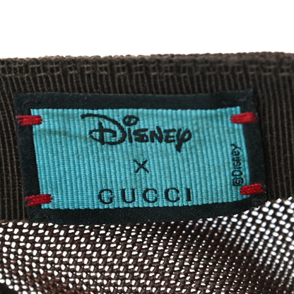 Gucci X DISNEY GG Supreme Monogram Donald Duck Baseball Hat L Beige Multicolor New Acero 6 of 7