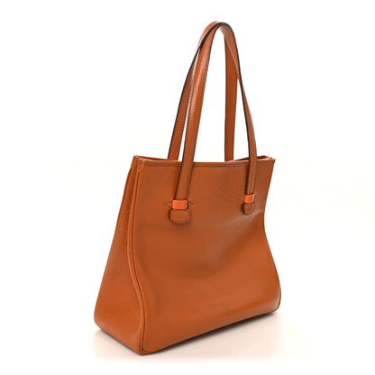 Hermes Buffle Skipper Gallop Tote Gold 3 of 10