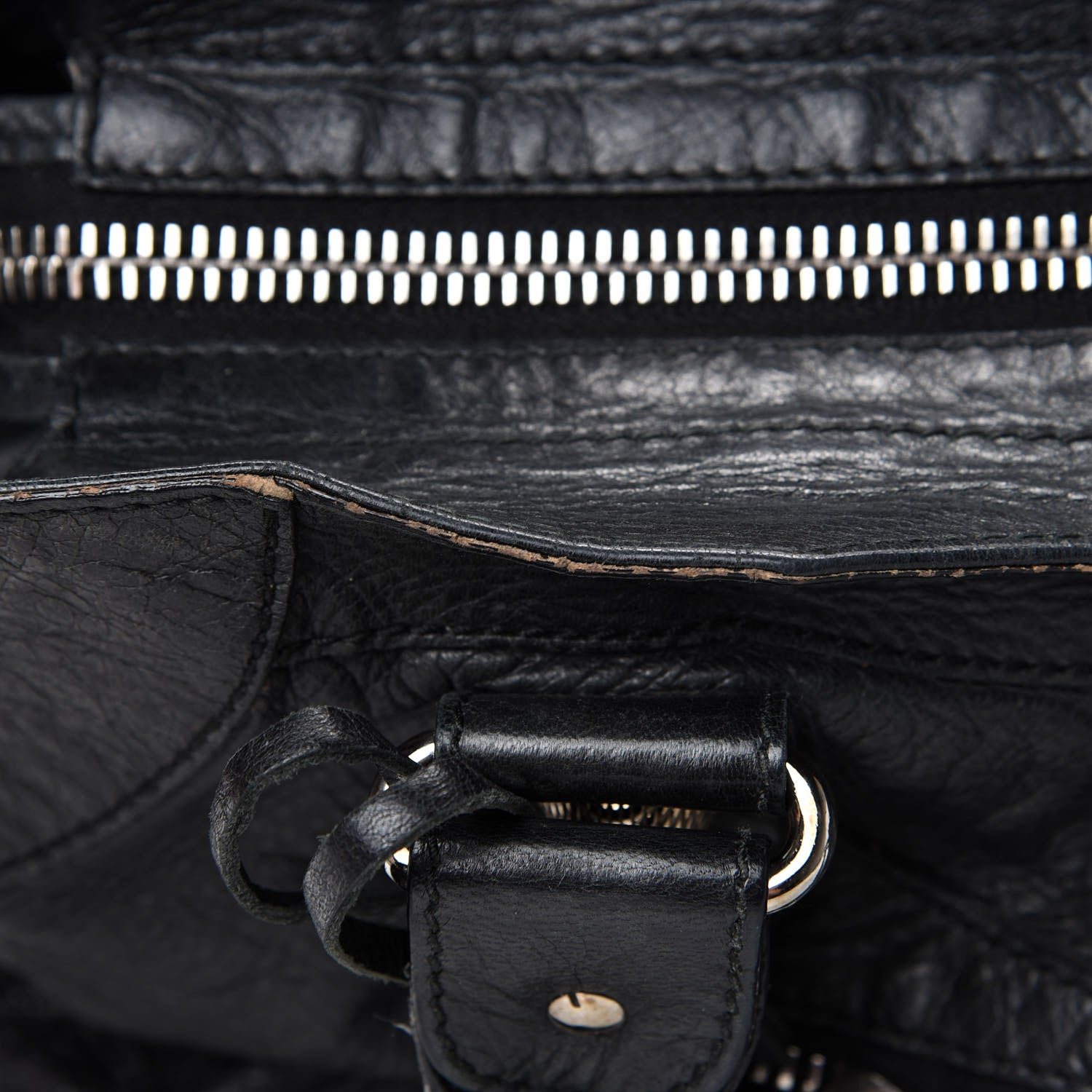 Balenciaga Agneau Giant 21 Silver Hardware Part Time Black 13 of 23
