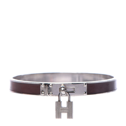 Hermes Box Kelly H Cadena Bracelet Chocolate 1 of 6