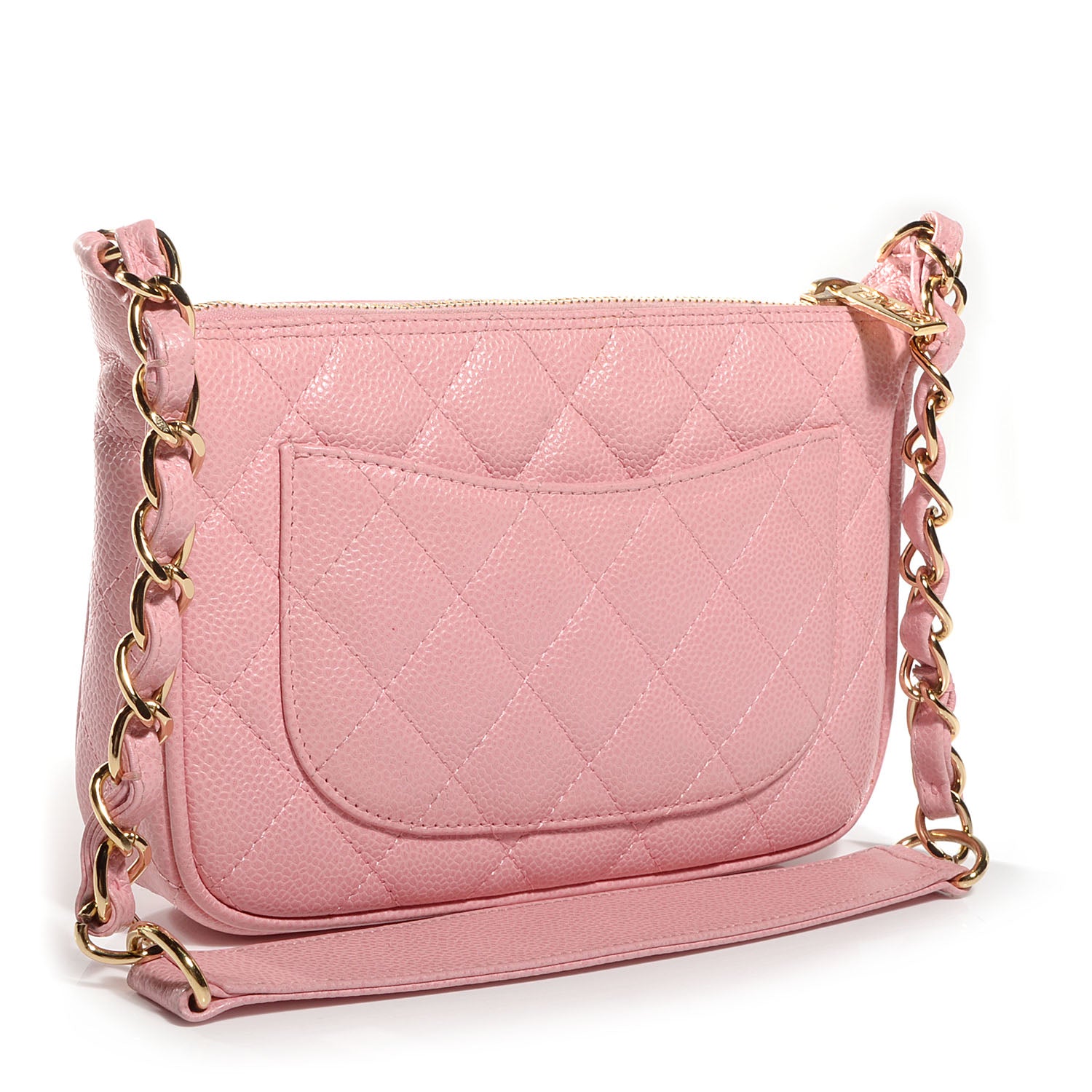 Chanel Caviar Quilted Timeless Shoulder Bag Pink 4 of 8