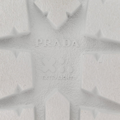 Prada EVA Rubber Double Strap 20mm Fussbett Sandals 38 Sole 6 of 13