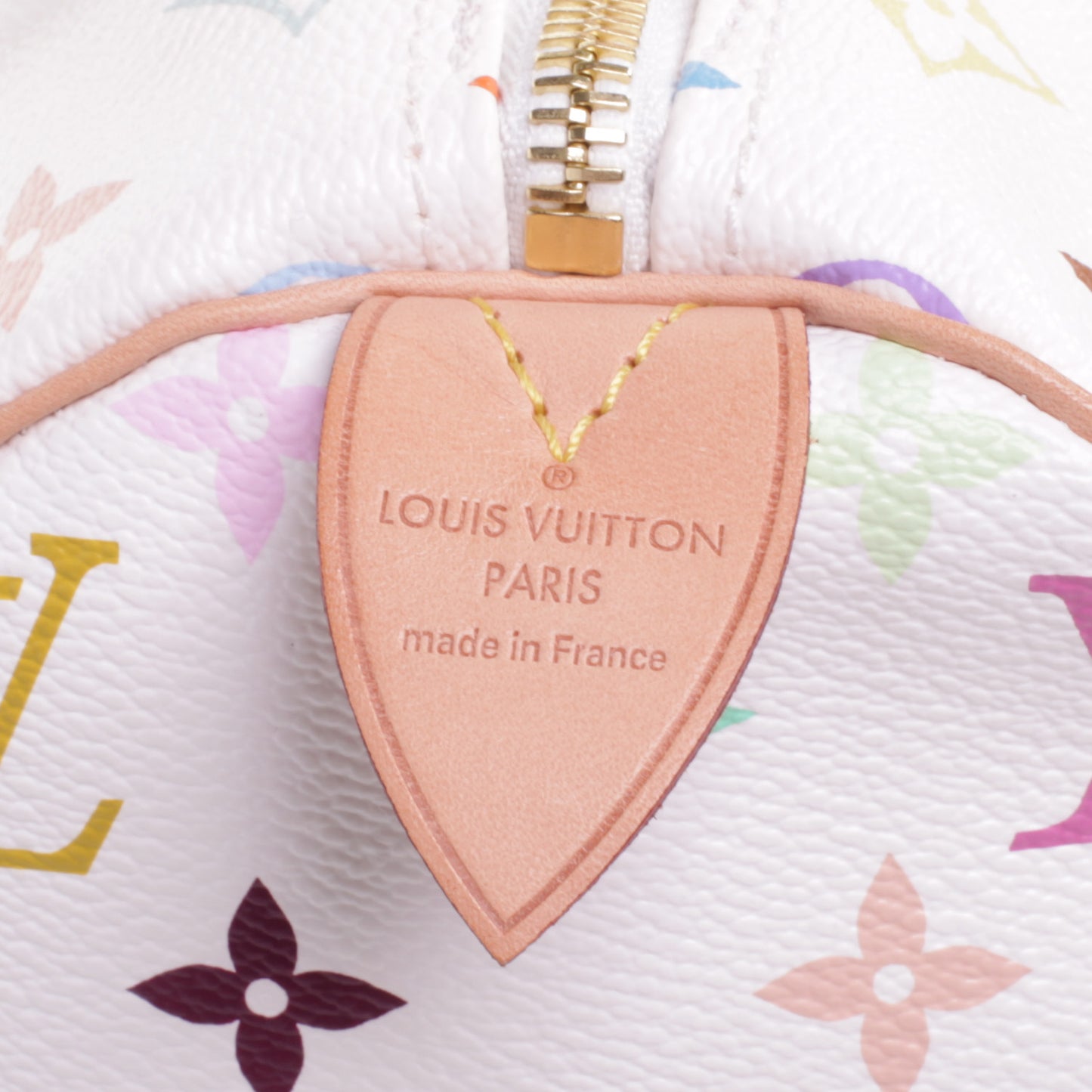 Monogram Multicolor Speedy 30 White