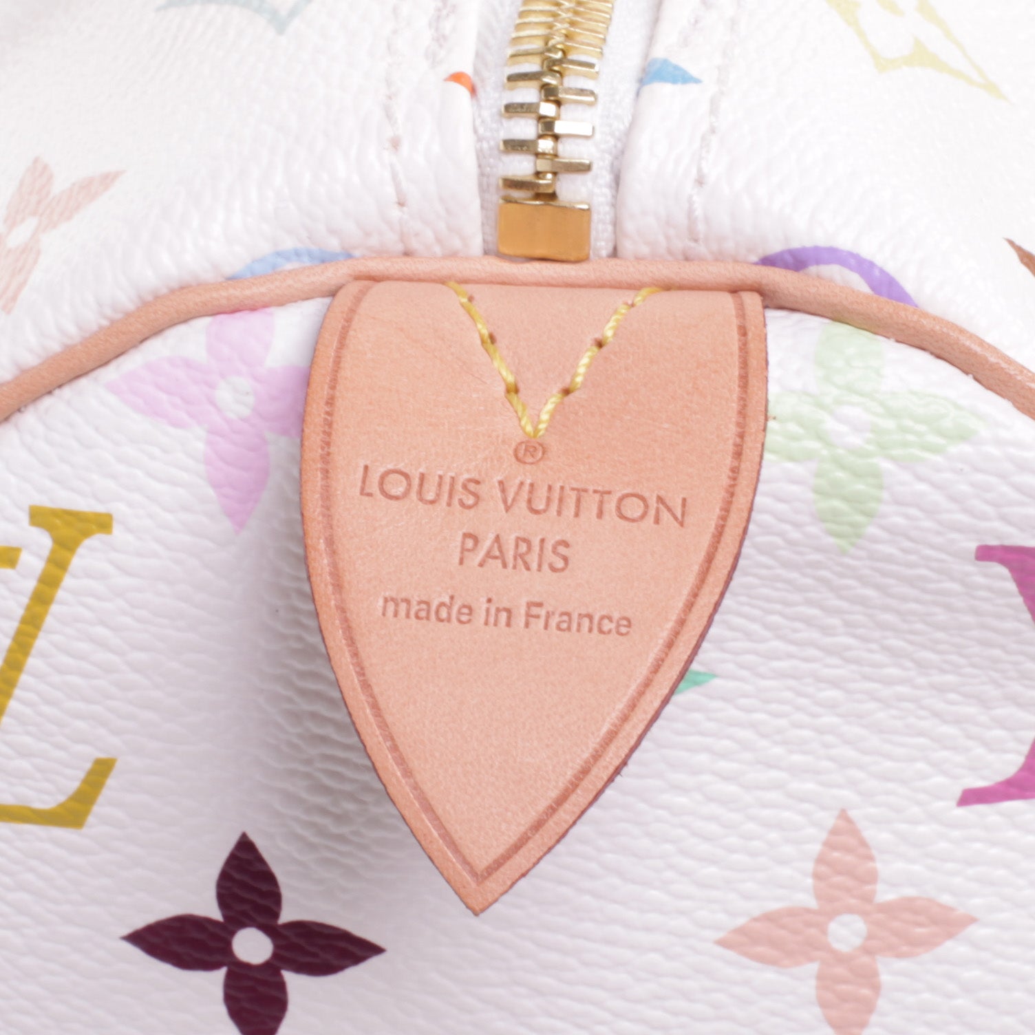 Louis Vuitton Monogram Multicolor Speedy 30 White 4 of 8