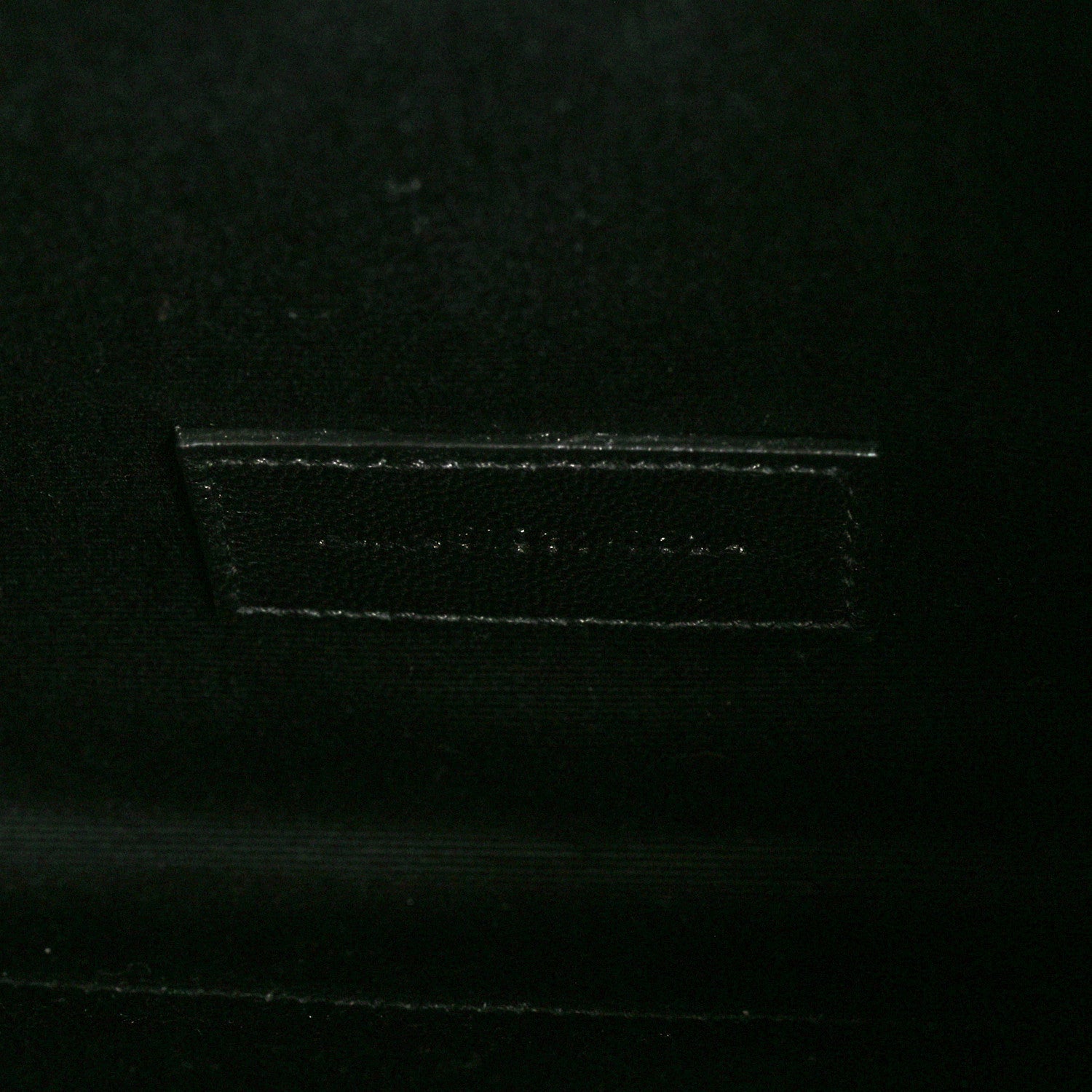 Saint Laurent Grain De Poudre Textured Mixed Matelasse Triquilt Monogram Clutch Black 7 of 10