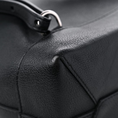 Louis Vuitton Calfskin Lockme Backpack Black 9 of 13