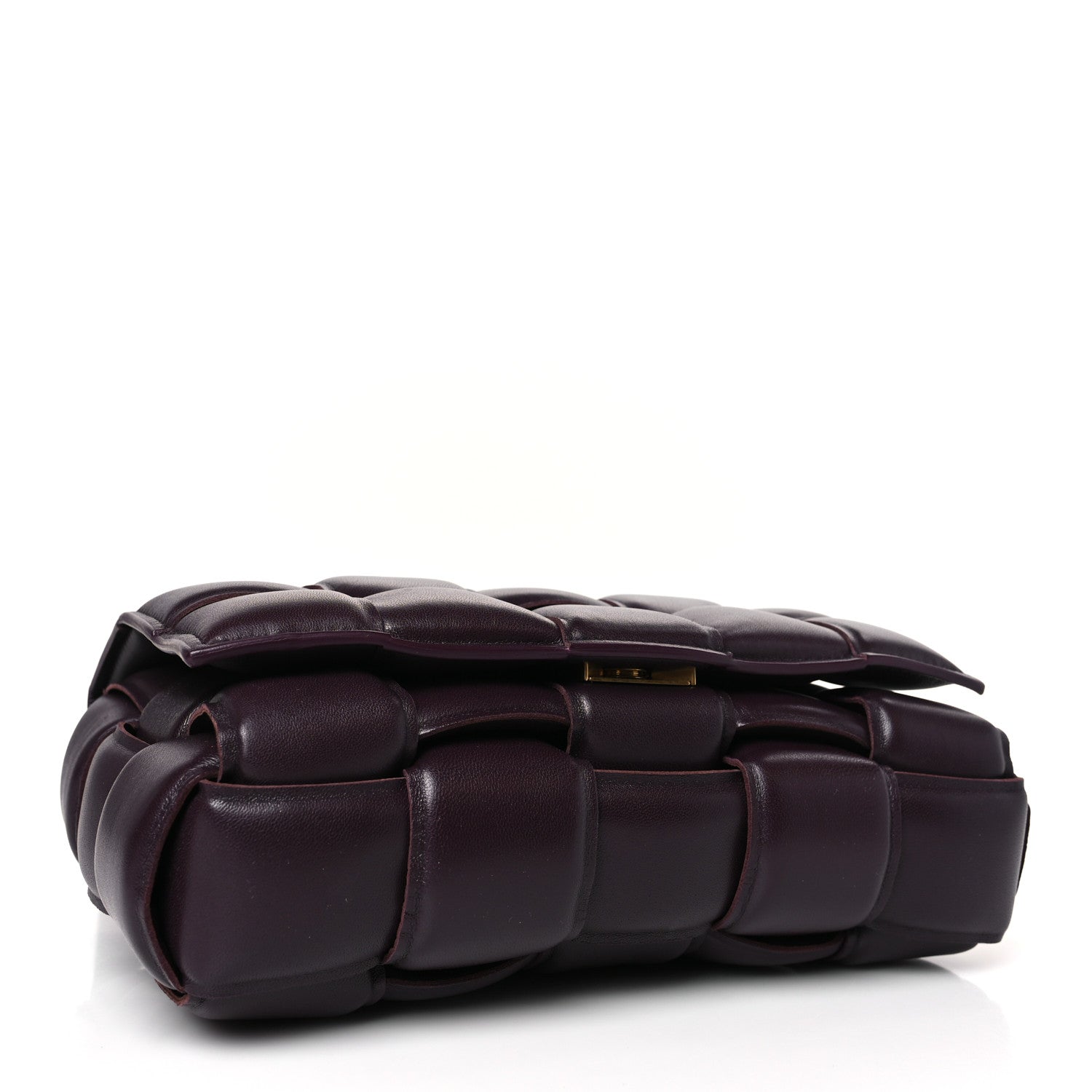 Bottega Veneta Nappa Maxi Intreccio Padded Cassette Crossbody Bag Grape 4 of 10