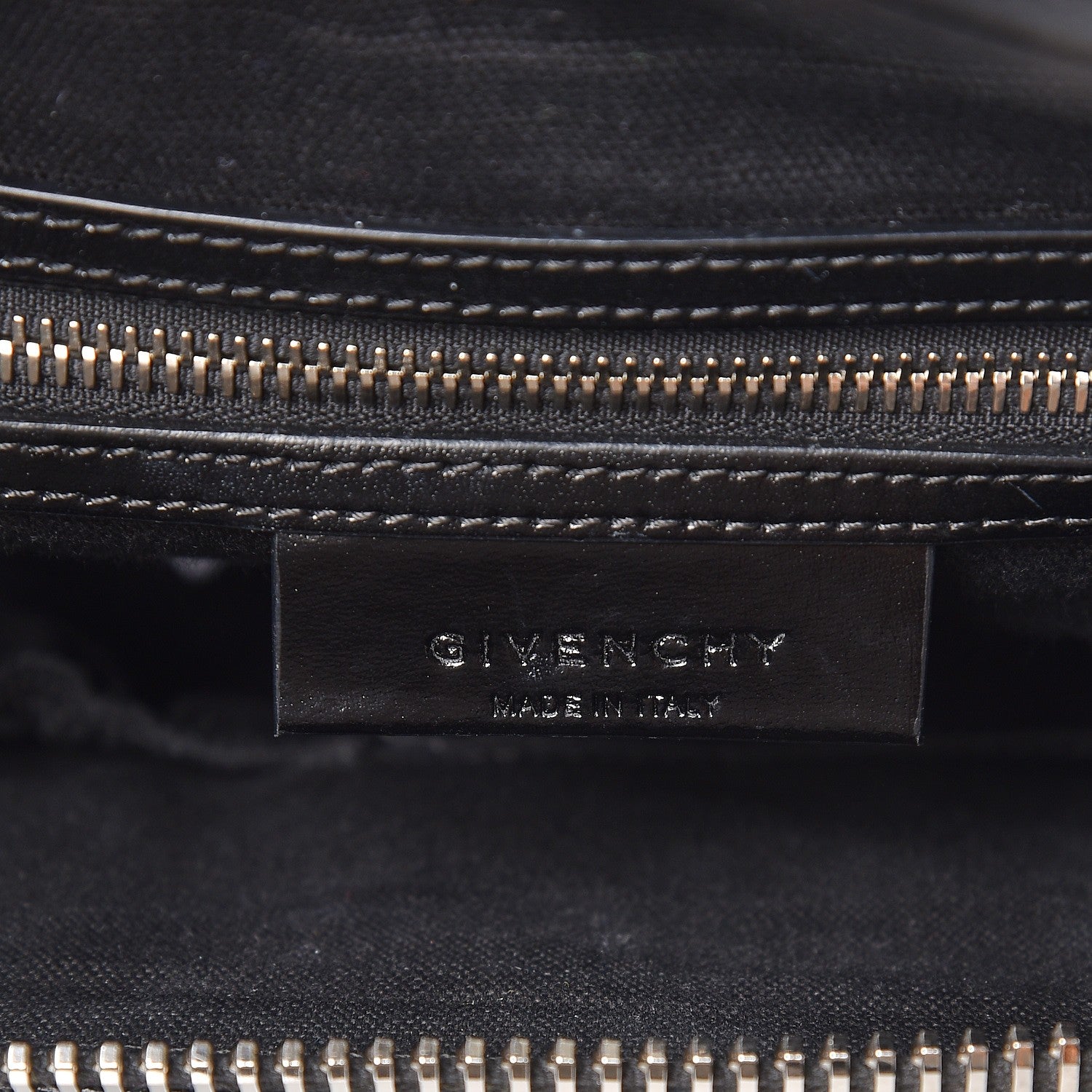 Givenchy Shiny Lord Calfskin Medium Antigona Black 7 of 11