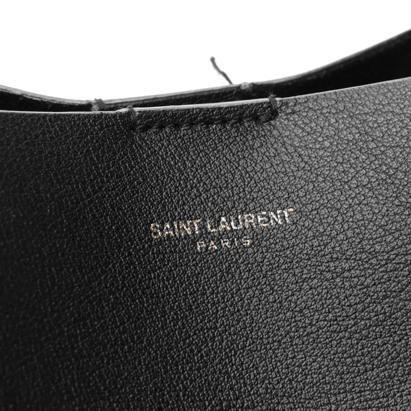 Calfskin Large Shopping Tote Black