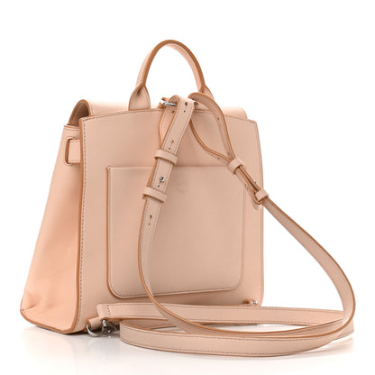 MCM Calfskin Ottomar Monogram Essential Small Backpack Bisque 3 of 17