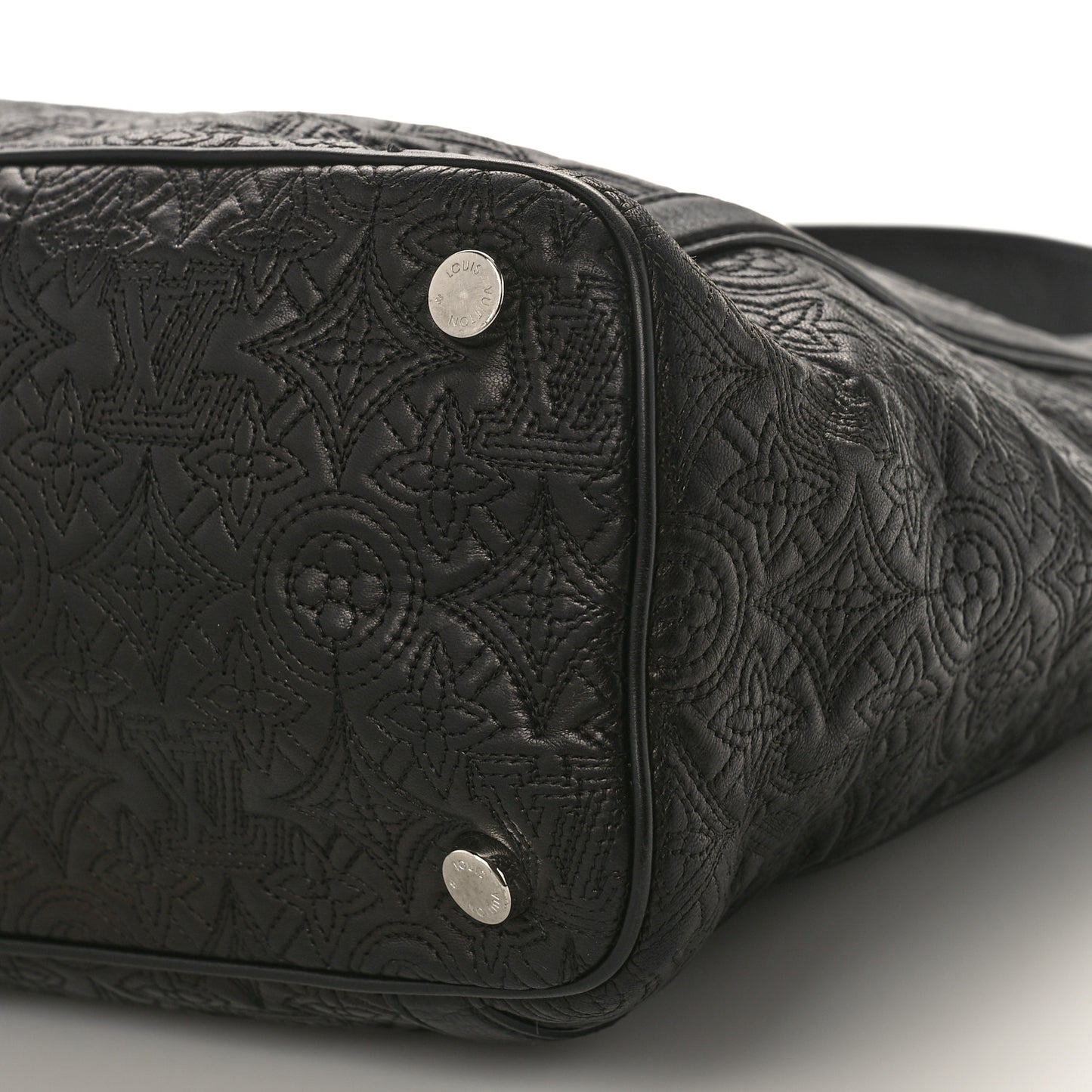 Monogram Lambskin Antheia IXIA PM Black