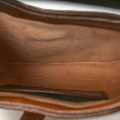 Gucci GG Supreme Monogram Azalea Calfskin Web Mini Jackie 1961 Hobo Beige Ebony Brown Sugar 5 of 10