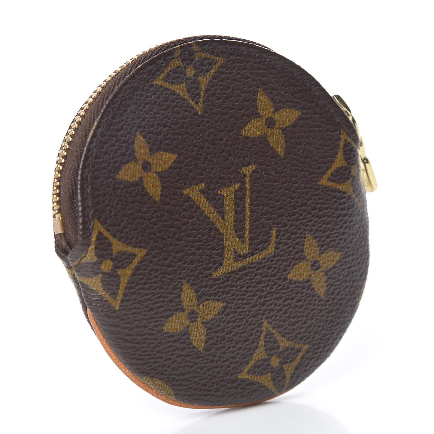 Monogram Round Coin Purse