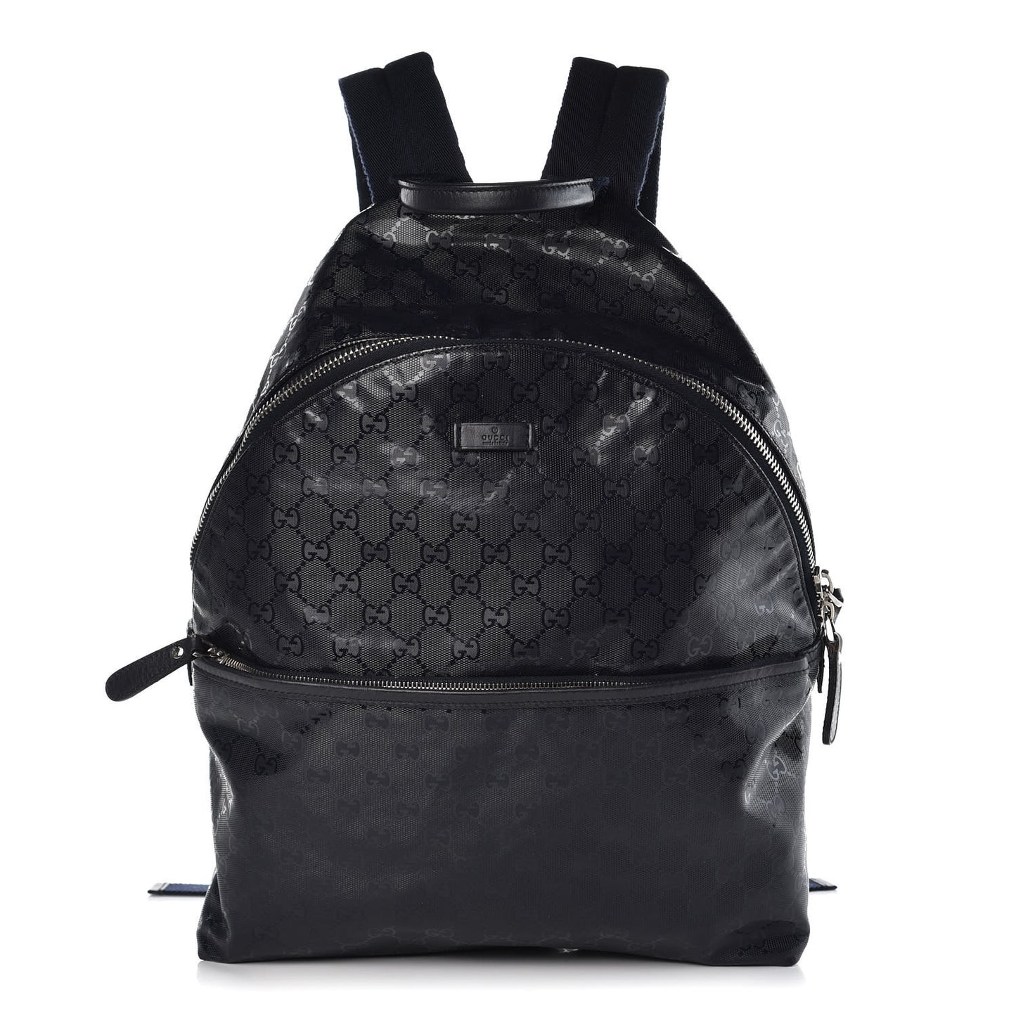 Imprime Monogram Medium Classic Backpack Navy
