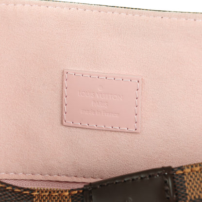 Louis Vuitton Damier Ebene Caissa Hobo Rose Ballerine 6 of 7