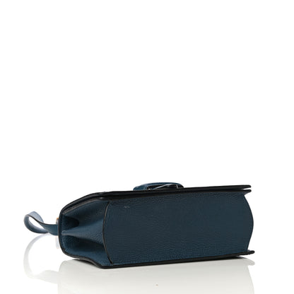 Loewe Calfskin Mini Barcelona Shoulder Bag Navy 13 of 14