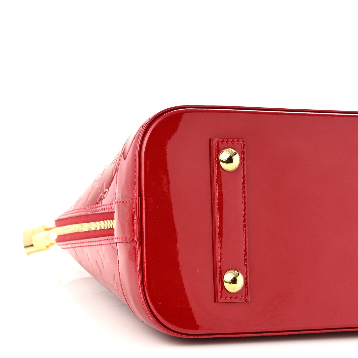 Louis Vuitton Vernis Alma PM Pomme D'Amour 8 of 10