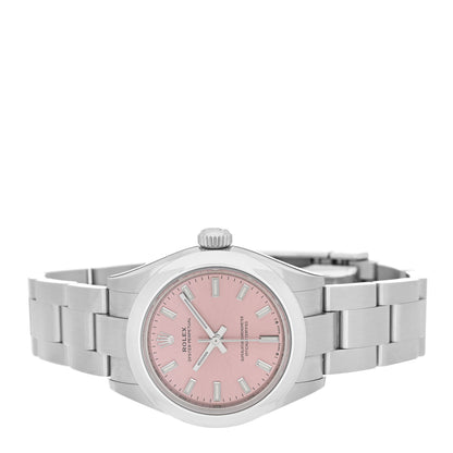 Rolex Stainless Steel 28mm Oyster Perpetual Datejust Watch Pink 276200 2 of 4