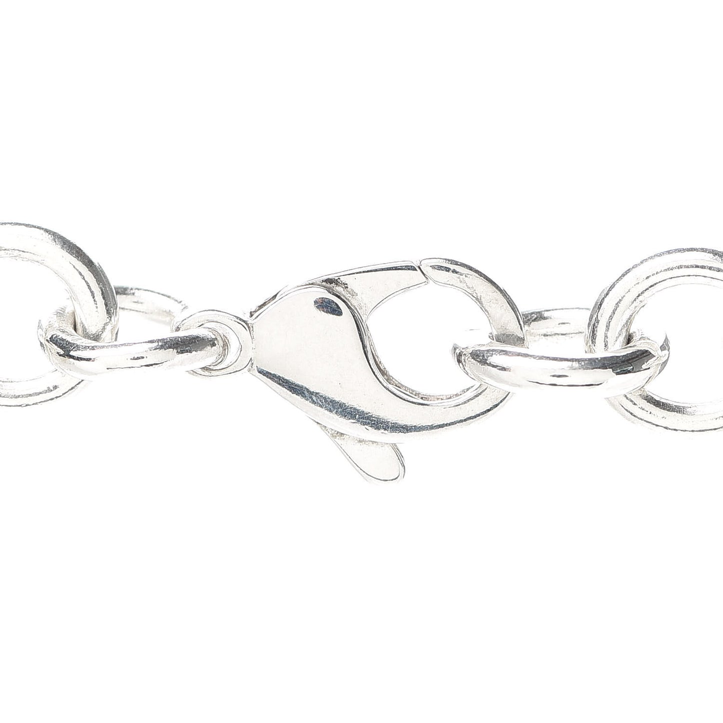 Sterling Silver Notes Heart Tag Necklace
