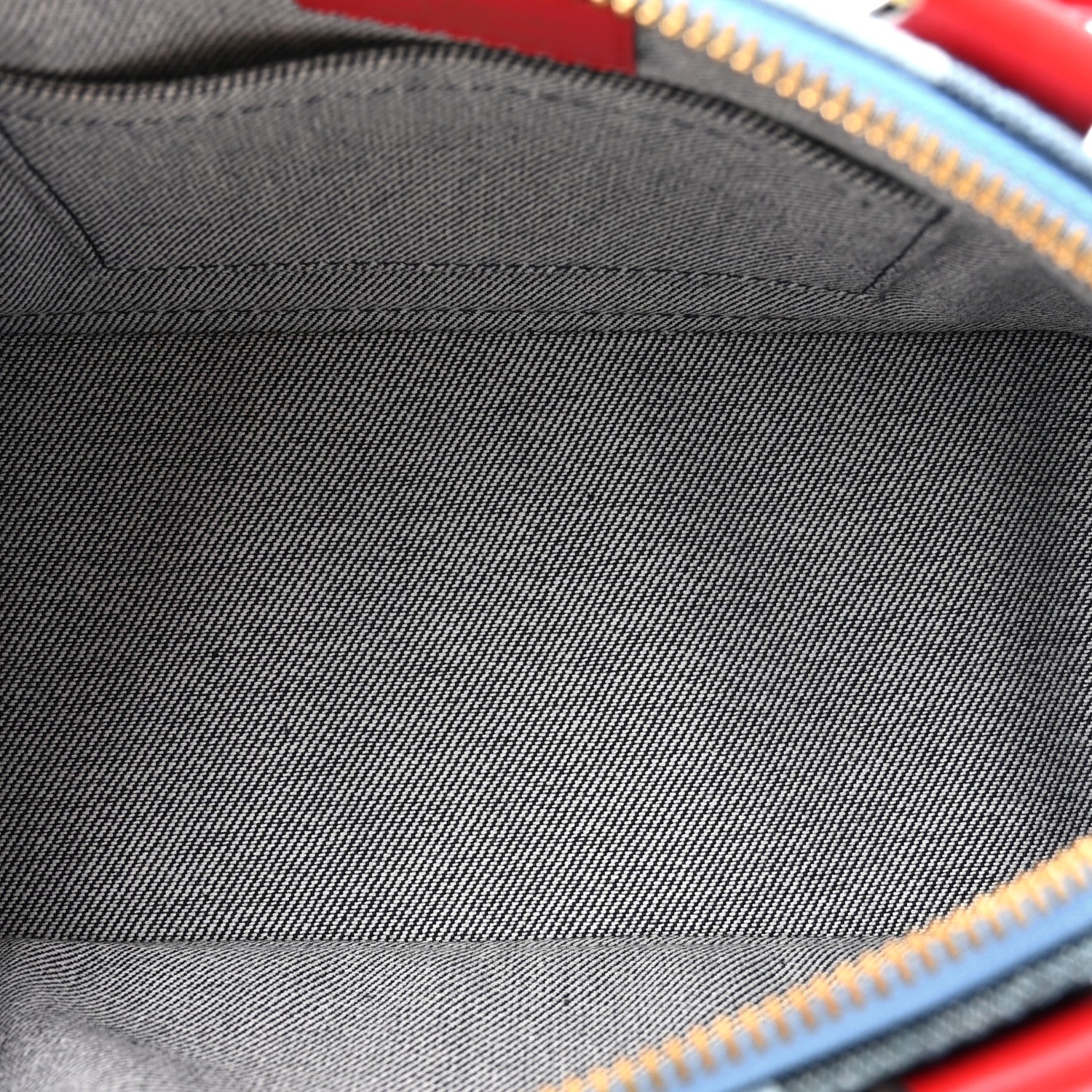 Louis Vuitton Denim Damier Monogram Patchwork Alma BB 5 of 11