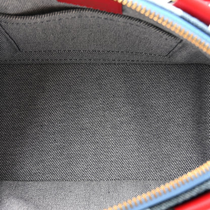 Louis Vuitton Denim Damier Monogram Patchwork Alma BB 5 of 11