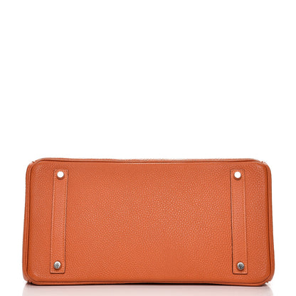 Hermes Togo Birkin 35 Orange 30 of 33