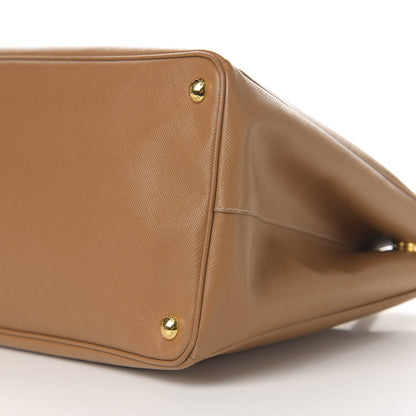 Prada Saffiano Lux Large Tote Caramel 12 of 13