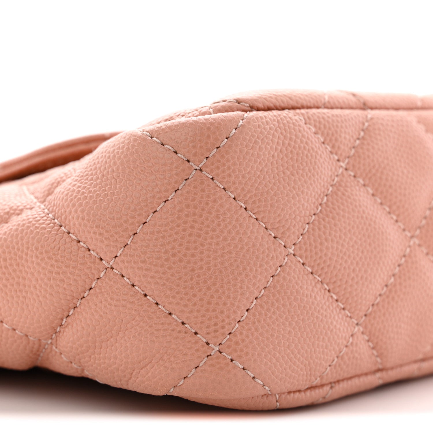 Chanel Caviar Quilted Small Wavy CC Hobo Coral 9 of 12