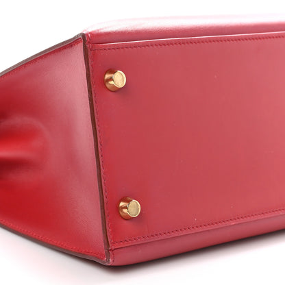 Hermes Box Kelly Sellier 28 Rouge Vif 9 of 17