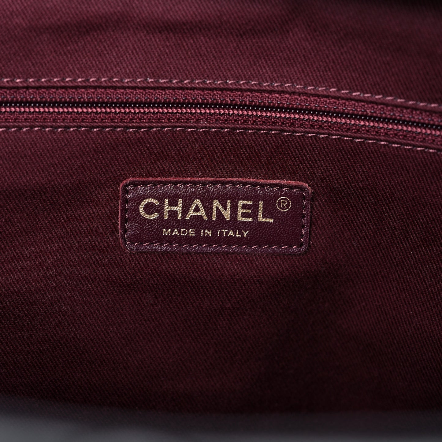 Glazed Calfskin Castle Rock Bowling Bag Black