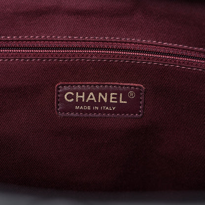 Chanel Glazed Calfskin Castle Rock Bowling Bag Black 5 of 19