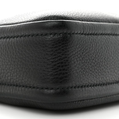 Prada Vitello Daino Soft Camera Crossbody Black 9 of 10