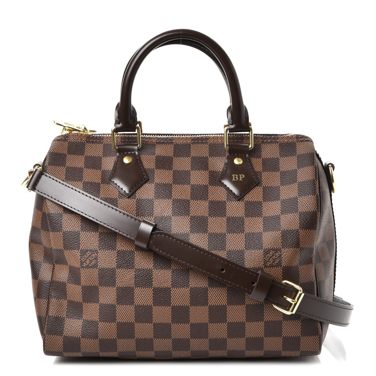 Louis Vuitton Damier Ebene Speedy Bandouliere 25 1 of 10