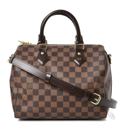 Louis Vuitton Damier Ebene Speedy Bandouliere 25 1 of 10