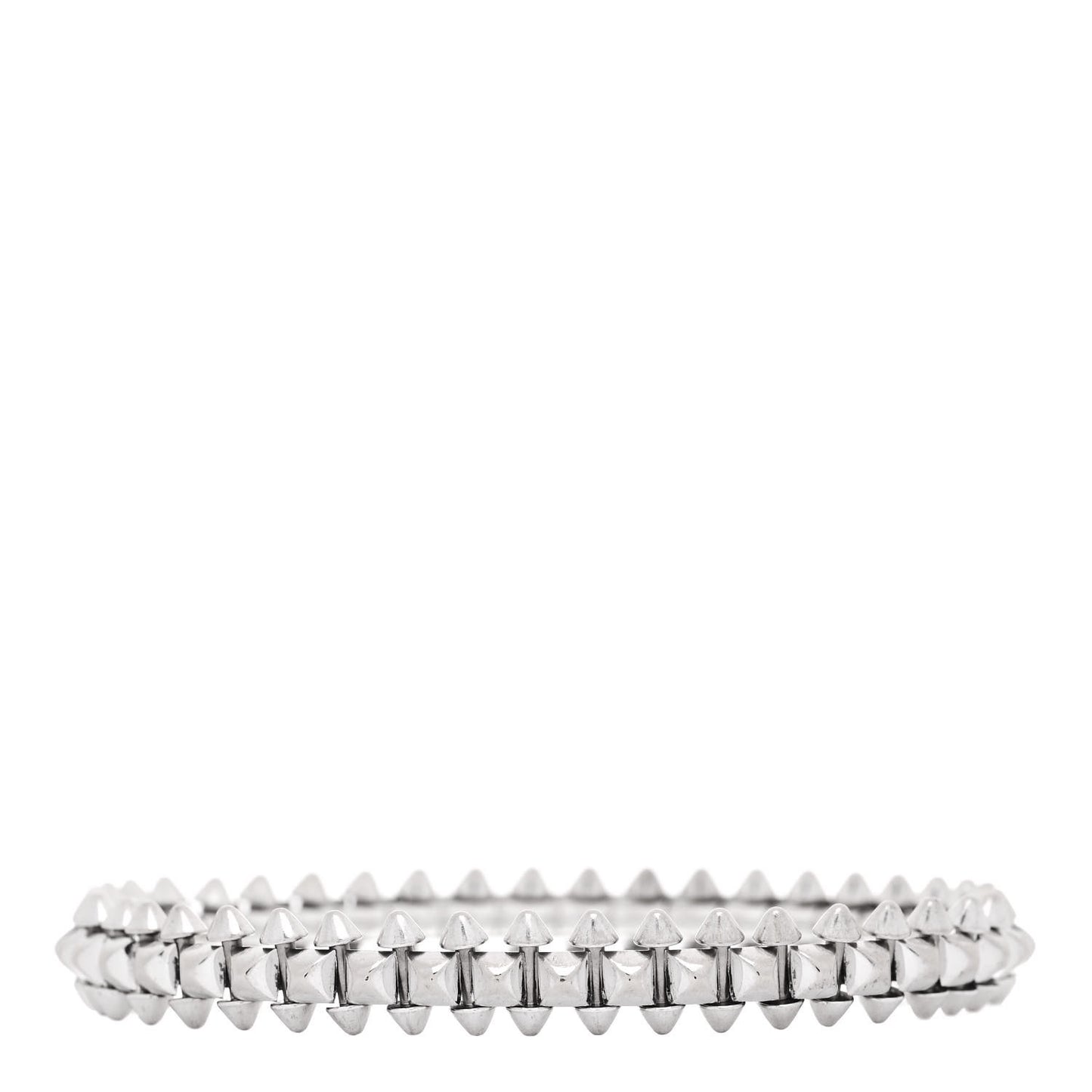 18K White Gold Medium Clash De Cartier Bracelet 15