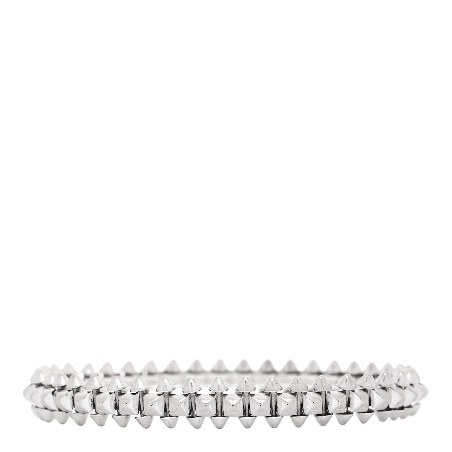Cartier 18K White Gold Medium Clash De Cartier Bracelet 15 2 of 4