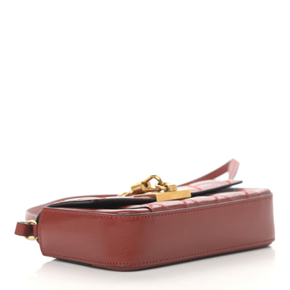 Givenchy Goatskin Quilted GV3 Mini Pocket Convertible Bag Terracotta 4 of 11