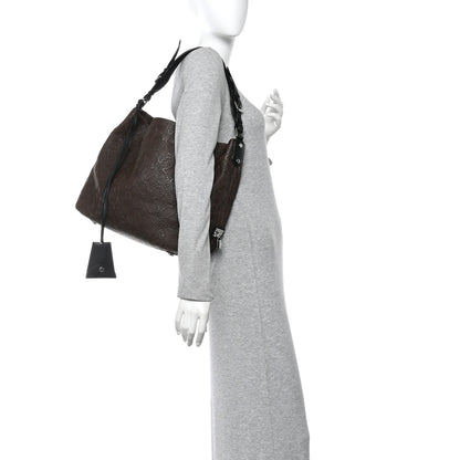 Louis Vuitton Monogram Lambskin Antheia Hobo PM Chocolat 2 of 10