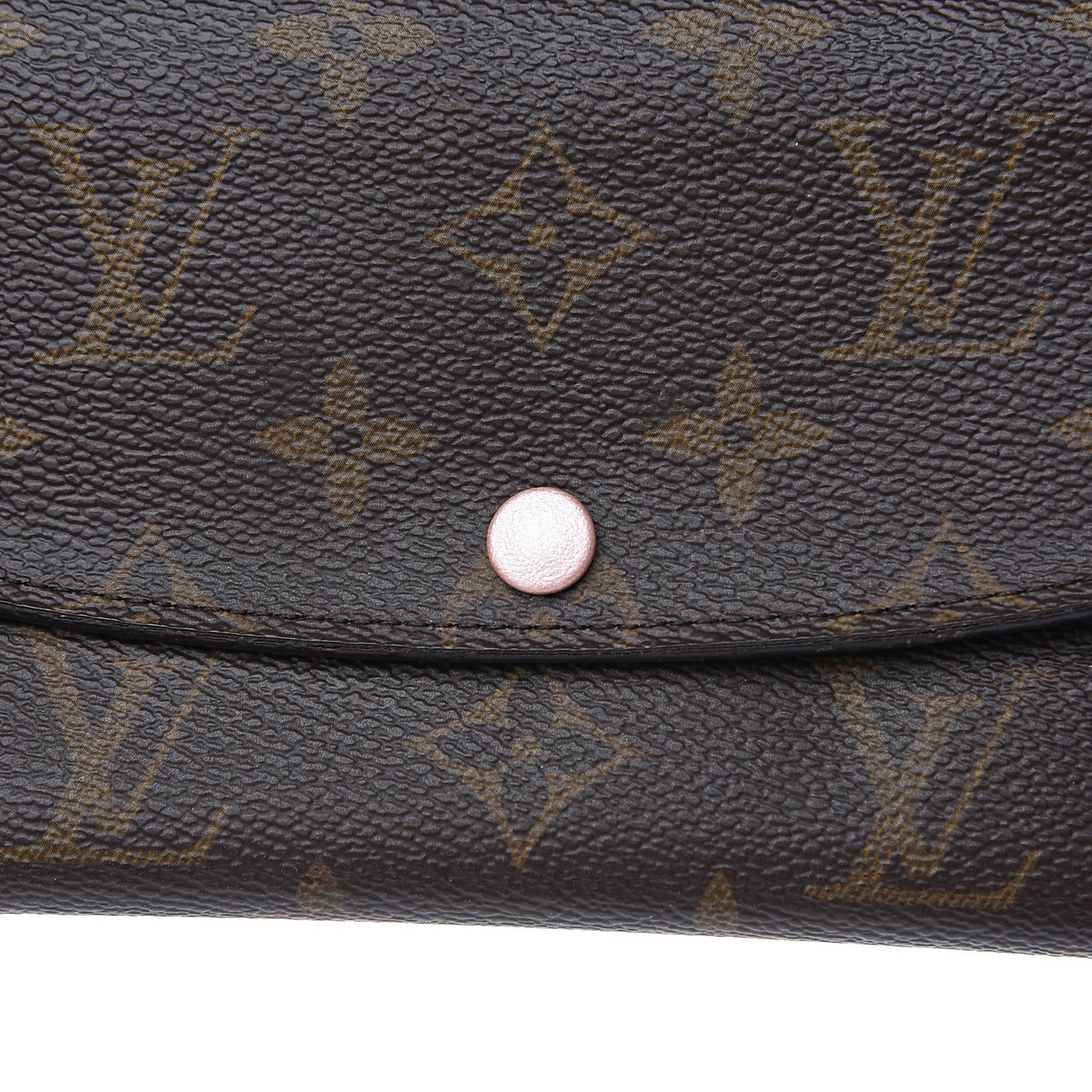 Monogram Emilie Wallet Rose Ballerine