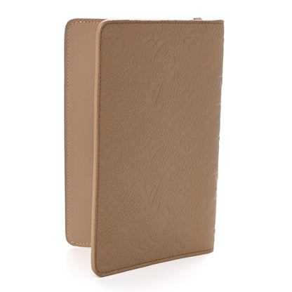 Louis Vuitton Empreinte Monogram Agenda Cover Dune 2 of 9