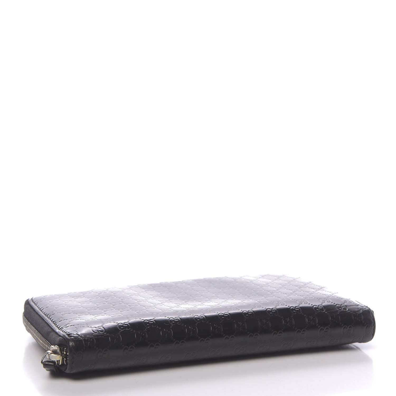 Gucci Microguccissima Zip Around Organizer Wallet Black 4 of 8