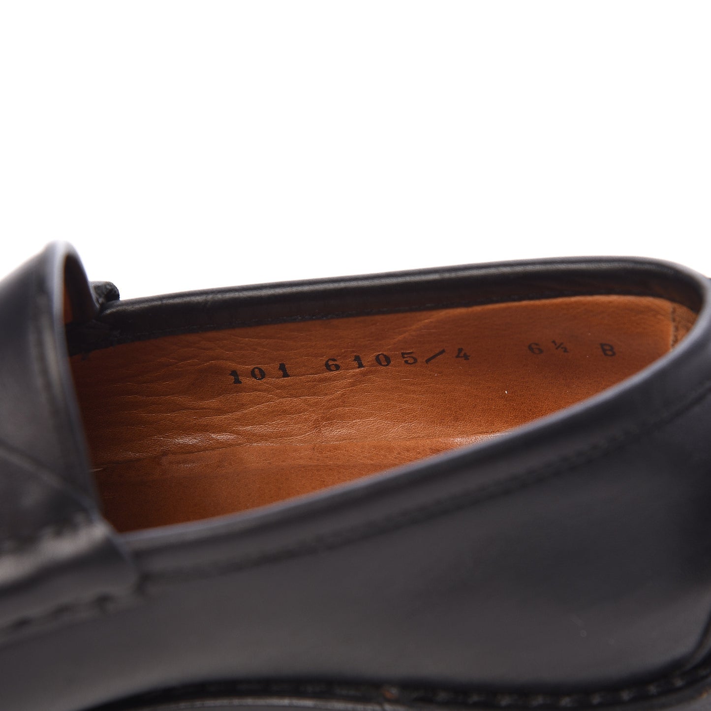 Laredo Calf Horsebit Lug Sole Loafers 6.5 Black