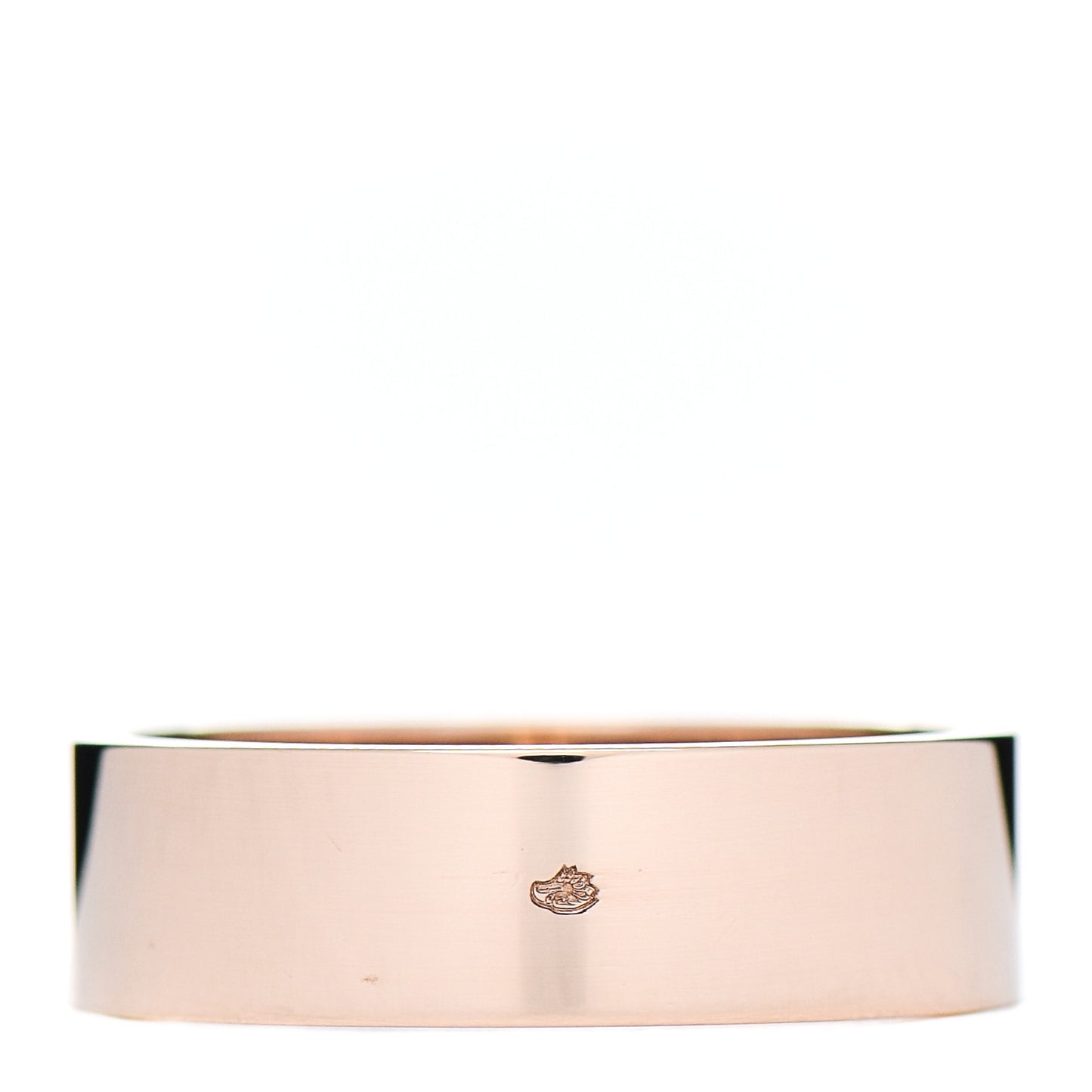 18K Rose Gold Diamond PM H D'Ancre Ring 53 6.25