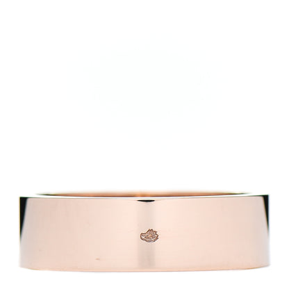 Hermes 18K Rose Gold Diamond PM H D'Ancre Ring 53 6.25 3 of 5