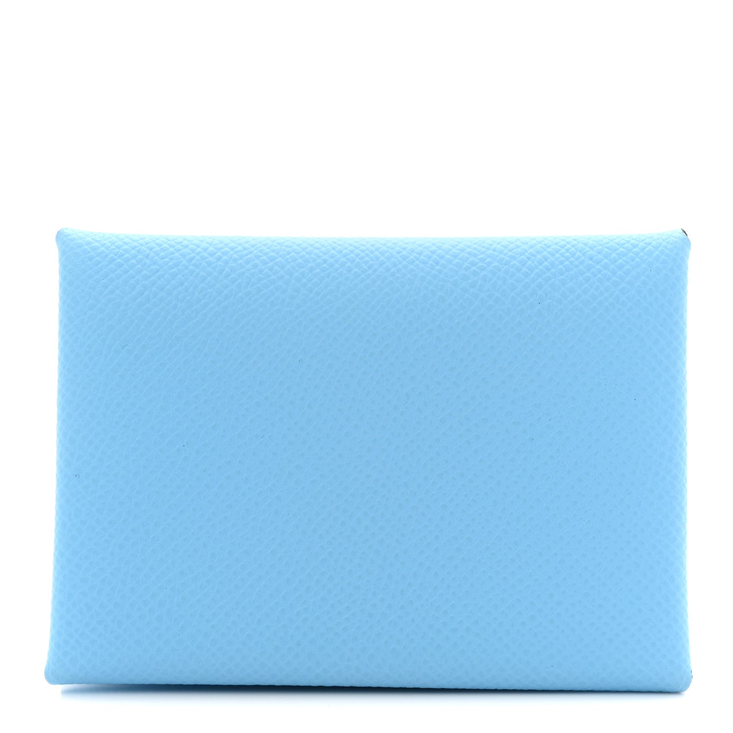 Hermes Epsom Calvi Duo Card Case Celeste 1 of 14