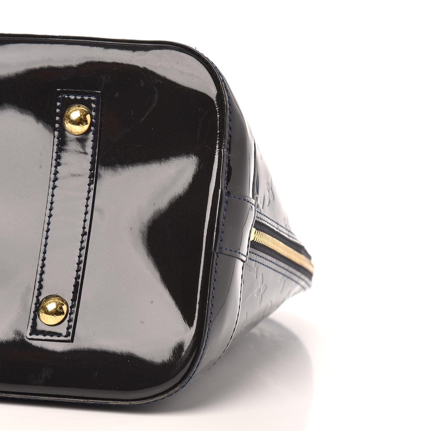 Louis Vuitton Vernis Alma GM Blue Infini 10 of 11