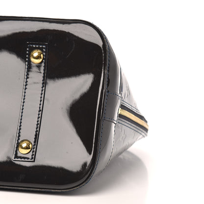 Louis Vuitton Vernis Alma GM Blue Infini 10 of 11